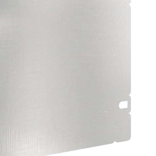 Ограничители за тревни площи 20 pcs Сребрист 103 x 0,05 x 22 см