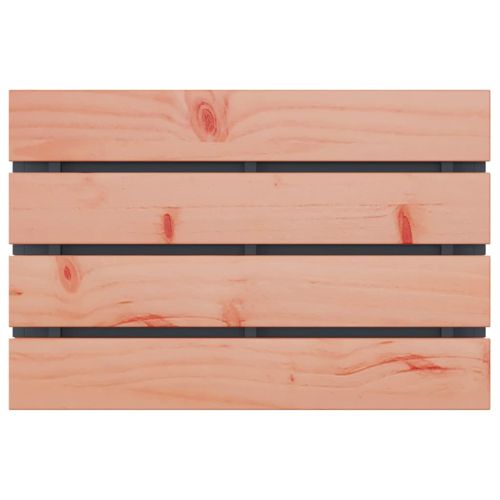 Градинска пейка 1-Брой места 60 x 40 x 43 см Стомана Антрацит