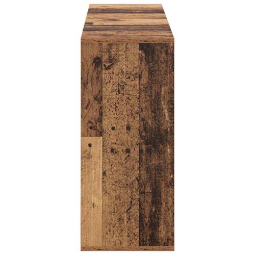 Служебен шкаф Старо дърво 120 x 30 x 75 см Инженерно дърво