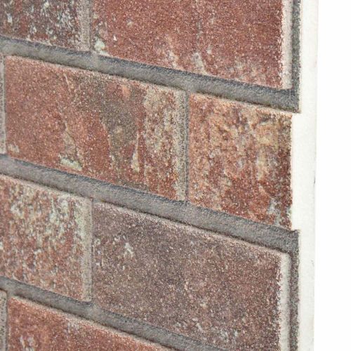 Стенни панели 10 pcs Тъмен кафяв и сив 100 x 50 cm EPS пяна