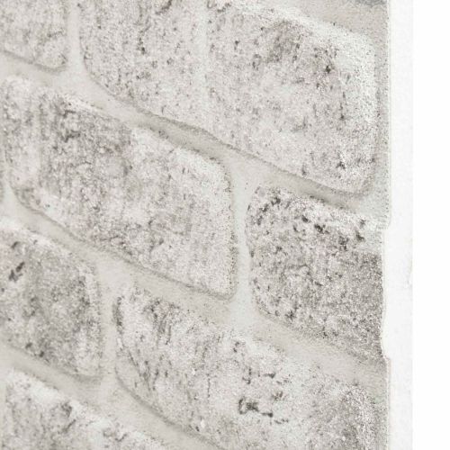 Стенни панели 10 pcs Светлосиво 100 x 50 cm EPS пяна