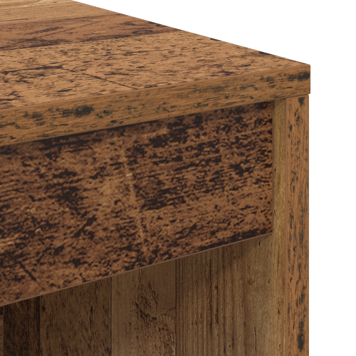 Бюро с чекмедже с рафт със съхранение 2 pcs Старо дърво