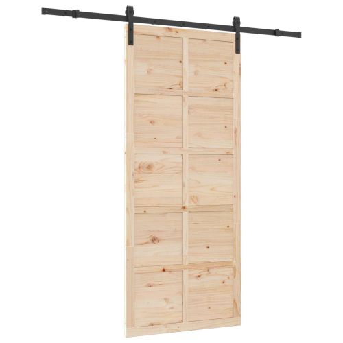 Преплъзваща се врата Натурално 90 x 208 см