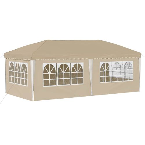 Поп-ъп парти палатка 575 x 288 x 245 см Кремаво