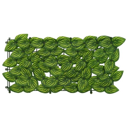 Завеса за балкон с листа Зелен и жълт 400 x 100 cm