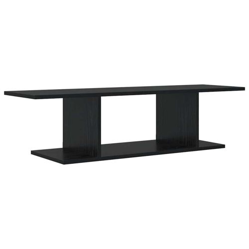Комплект ТВ шкаф Черно 103 x 30 x 26,5 см Инженерно дърво