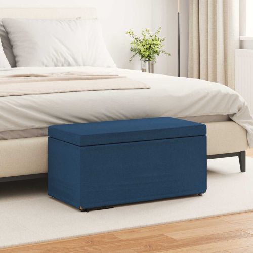 Стук Синьо 81 x 41 x 40 cm Текстил и конструирано дърво