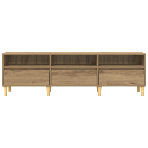 ТВ шкаф с чекмедже Дъб 150 x 30 x 45 см Инженерно дърво