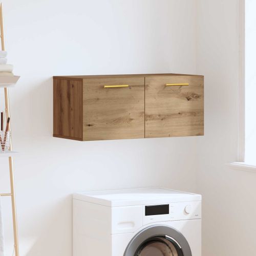 Стенен шкаф дъб артизан 80 x 36.5 x 35 cm Инженерно дърво