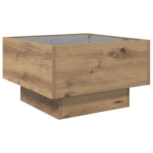 Масичка за кафе дъб артизан 50 x 50 x 30 см Инженерно дърво