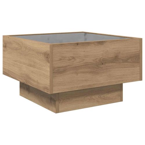 Масичка за кафе дъб артизан 50 x 50 x 30 см Инженерно дърво
