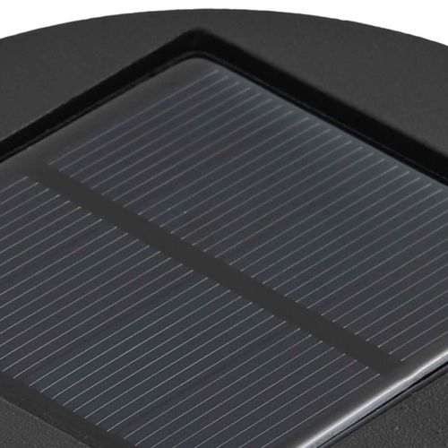 Соларна LED светлина за пътека 2 pcs Антрацит