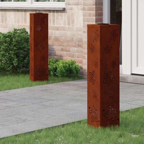 Соларна LED светлина за пътека 2 pcs Ръждясало