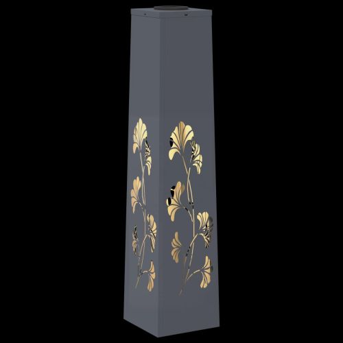 Соларна LED светлина за пътека 2 pcs Антрацит