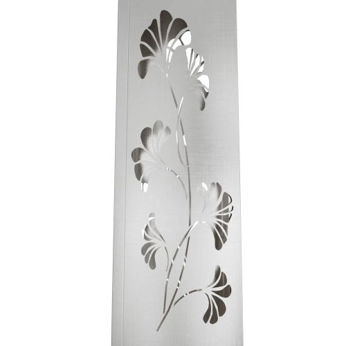 Соларна LED светлина за пътека 2 pcs Сребрист