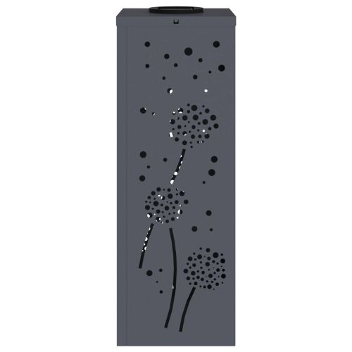 Соларна LED светлина за пътека 2 pcs Антрацит