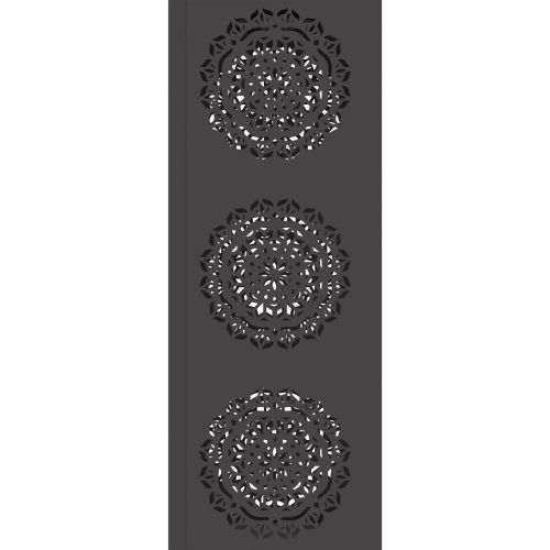 Соларна LED светлина за пътека 2 pcs Черно