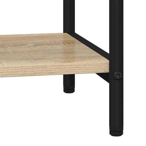 Рафт за книги Сонома дъб 80 x 30 x 146 см Инженерно дърво