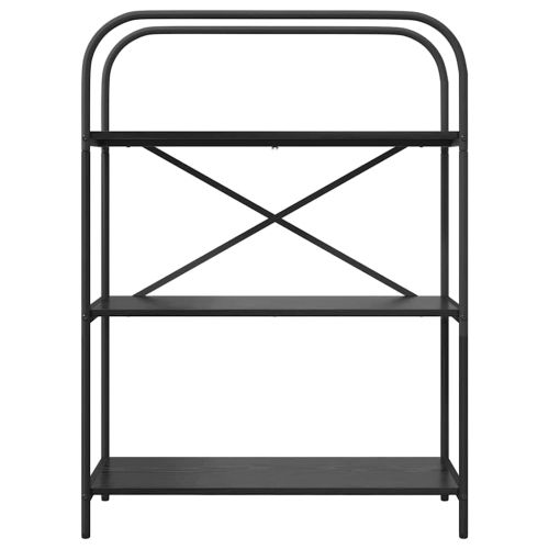 Рафт за книги Черния дъб 80 x 30 x 109 см Инженерно дърво