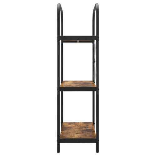 Рафт за книги Димян дъб 80 x 30 x 109 см Инженерно дърво