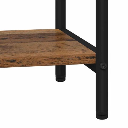 Рафт за книги Старо дърво 60 x 30 x 183 см Инженерно дърво