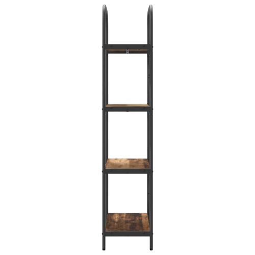 Рафт за книги Старо дърво 60 x 30 x 146 см Инженерно дърво