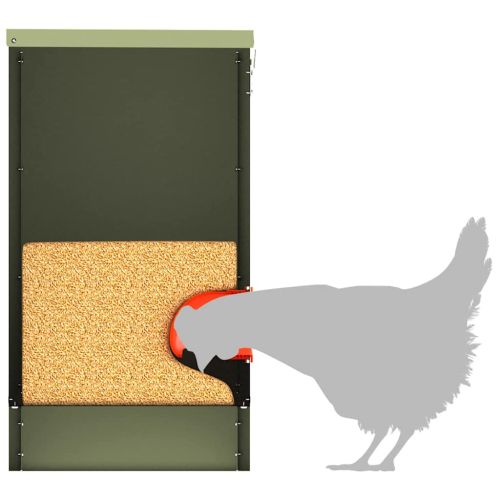 Кокошарник 2 pcs Маслинено зелено 60,5 x 29 x 51 см