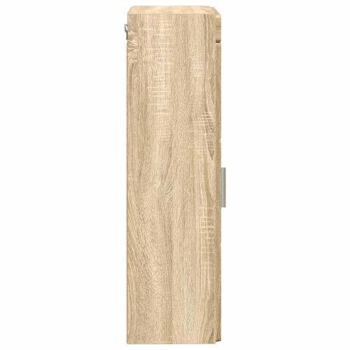 Банен стенен шкаф с рафт TULUM Сонома дъб 37 x 24,5 x 86 см