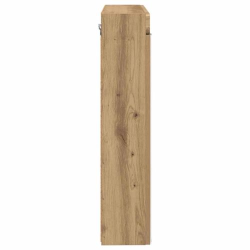 Шкаф с огледало за баня с рафт TULUM Дъб 60 x 16,5 x 78 см