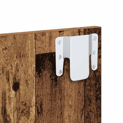 Нощен шкаф 2 pcs Старо дърво 50 x 32,5 x 80 см Инженерно дърво
