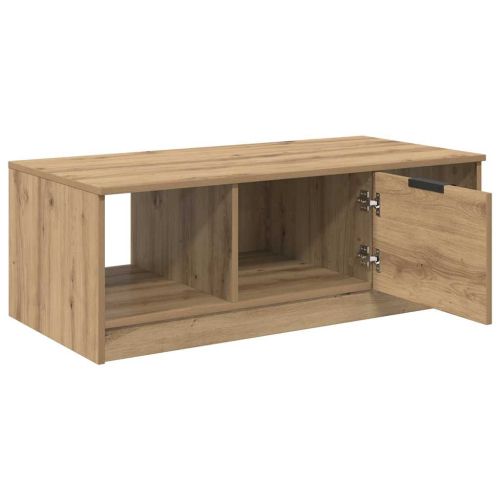 Масичка за кафе с чекмедже Дъб 102 x 50 x 36 см Инженерно дърво