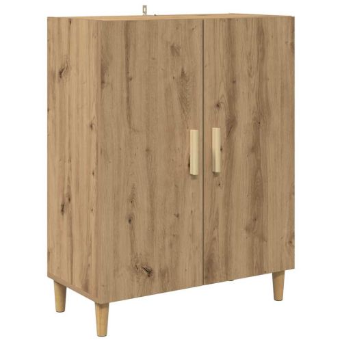 Служебен шкаф Дъб 70 x 34 x 90 см Инженерно дърво