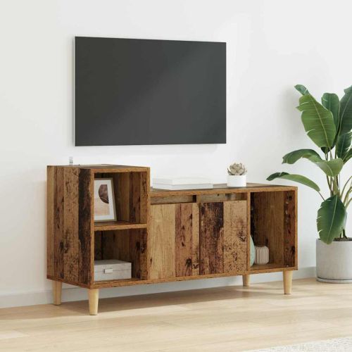 ТВ шкаф Старо дърво 100 x 35 x 55 см Инженерно дърво