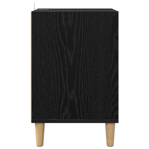 ТВ шкаф Черния дъб 100 x 35 x 55 см Инженерно дърво
