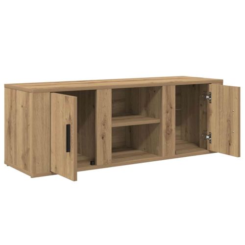 ТВ шкаф Дъб 100 x 31,5 x 35 см Инженерно дърво