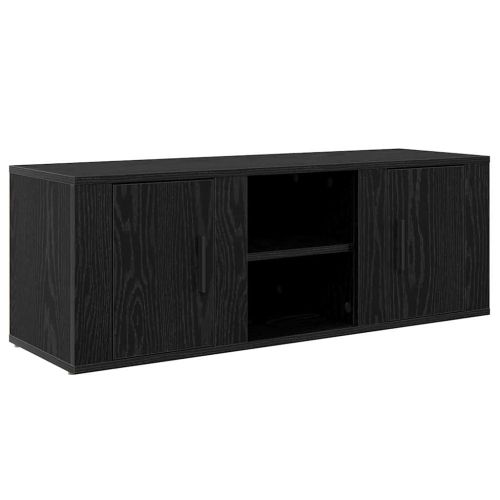 ТВ шкаф Черния дъб 100 x 31,5 x 35 см Инженерно дърво