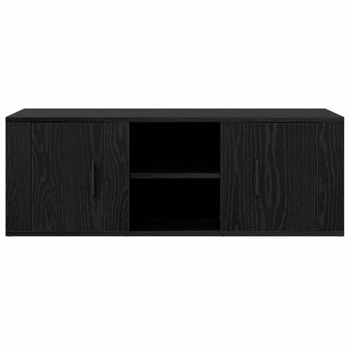 ТВ шкаф Черния дъб 100 x 31,5 x 35 см Инженерно дърво
