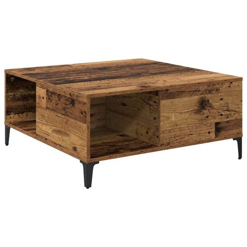 Масичка за кафе Старо дърво 80 x 80 x 36,5 см Инженерно дърво