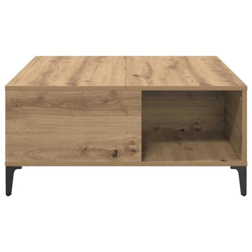 Масичка за кафе Дъб 80 x 80 x 36,5 см Инженерно дърво