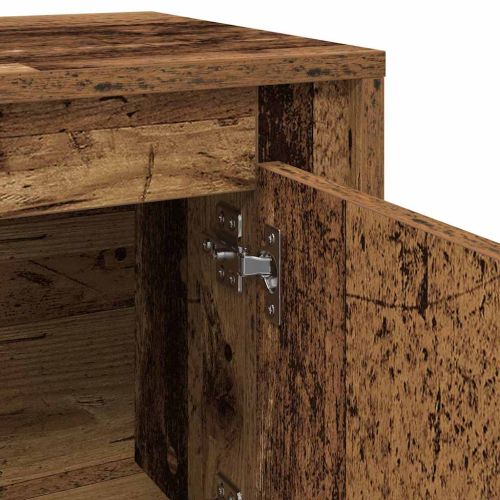 ТВ шкаф Старо дърво 102 x 35 x 45 см Инженерно дърво