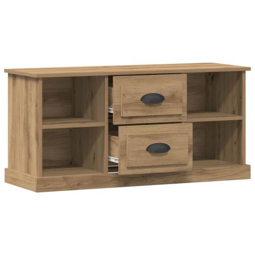 ТВ шкаф с чекмедже Дъб 99,5 x 35,5 x 48 см Инженерно дърво