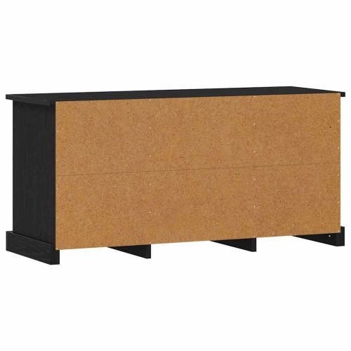 ТВ шкаф Черния дъб 99,5 x 35,5 x 48 см Инженерно дърво