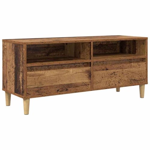 ТВ шкаф Старо дърво 100 x 34,5 x 44,5 см Инженерно дърво