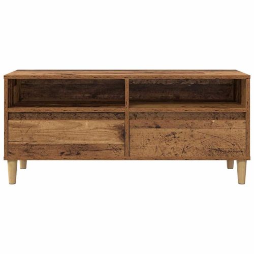 ТВ шкаф Старо дърво 100 x 34,5 x 44,5 см Инженерно дърво