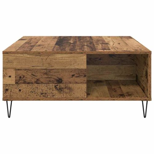 Масичка за кафе Старо дърво 80 x 80 x 36,5 см Инженерно дърво