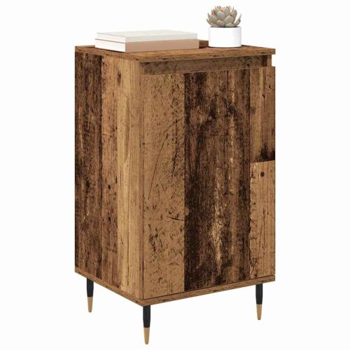 Служебен шкаф 2 pcs Старо дърво 40 x 35 x 70 см