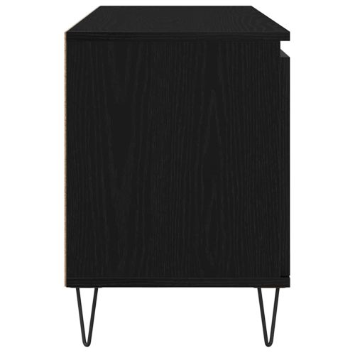 ТВ шкаф Черния дъб 104 x 35 x 50 см Инженерно дърво