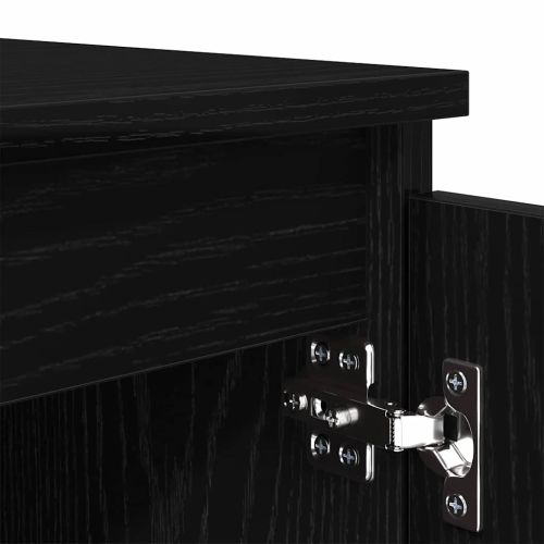 ТВ шкаф Черния дъб 104 x 35 x 50 см Инженерно дърво