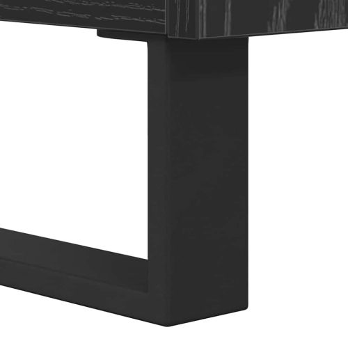 ТВ шкаф Черния дъб 104 x 35 x 50 см Инженерно дърво