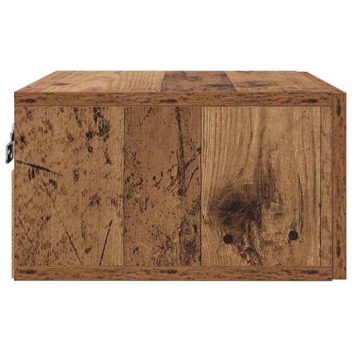 Нощен шкаф 2 pcs Старо дърво 35 x 35 x 20 см Инженерно дърво